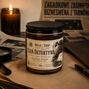 Świeca sojowa Cień Detektywa Wosk i Trop