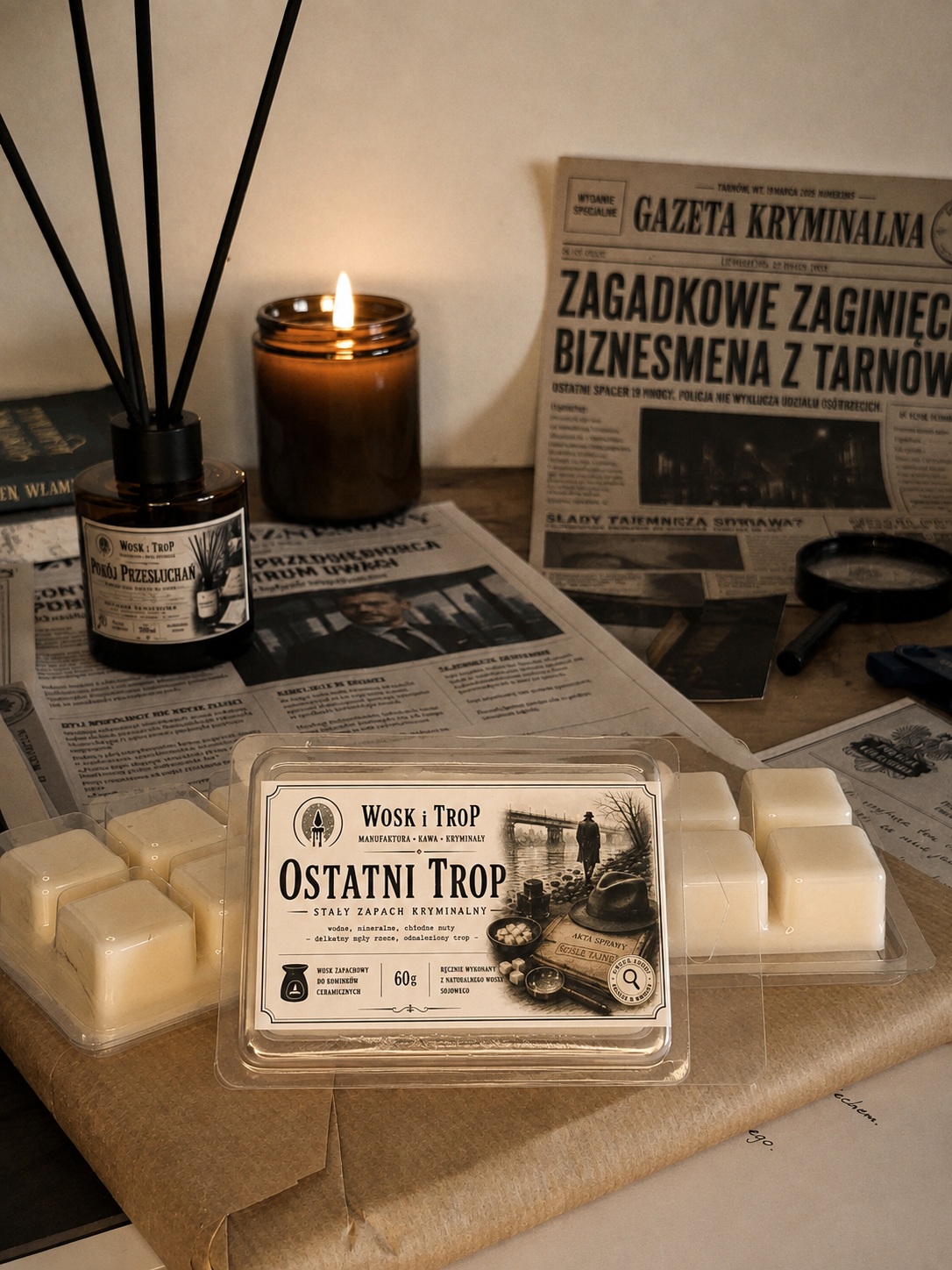 Wosk zapachowy: Ostatni Trop 60 g – Wosk i Trop - obrazek 3