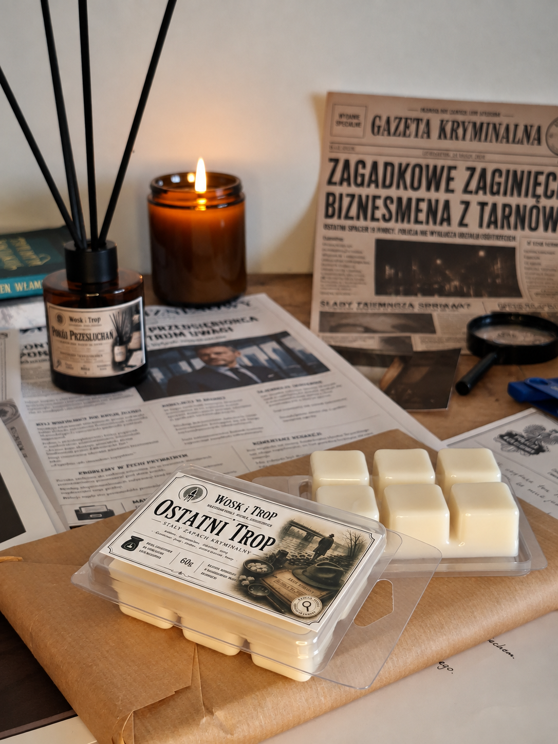 Wosk zapachowy: Ostatni Trop 60 g – Wosk i Trop - obrazek 4