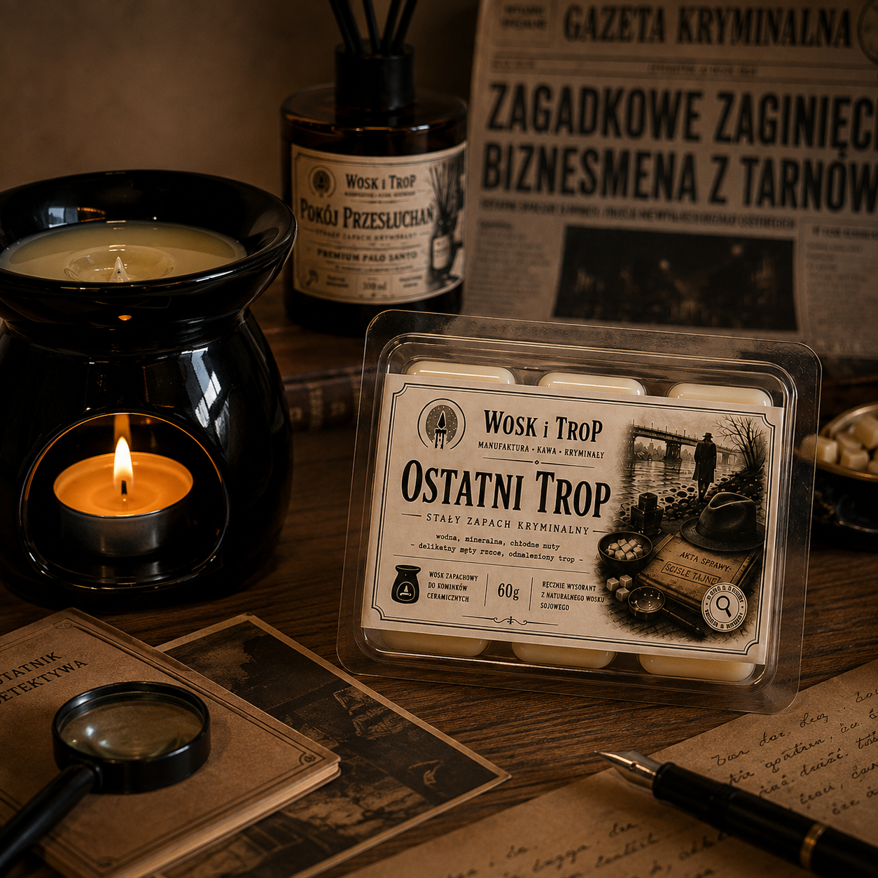 Wosk zapachowy: Ostatni Trop 60 g – Wosk i Trop - obrazek 2