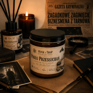 Świeca sojowa Pokój Przesłuchań Wosk i Trop